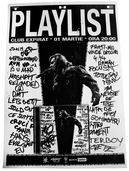 POSTER + CD SEMNAT “THE PLAYLIST”